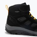 Buty trekkingowe dziecięce Jack Wolfskin Vojo Lt Texapore Mid black/burly yellow xt 7