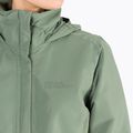 Kurtka przeciwdeszczowa damska Jack Wolfskin Stormy Point 2L hedge green 5