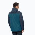 Kurtka 3w1 męska Jack Wolfskin Taubenberg blue coral 2