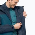 Kurtka 3w1 męska Jack Wolfskin Taubenberg blue coral 8