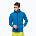 Kurtka męska Jack Wolfskin Alpspitze Ins Hoody blue pacific