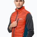 Bezrękawnik trekkingowy męski Jack Wolfskin Routeburn Pro Ins wild brier 3