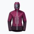 Kurtka softshell damska Jack Wolfskin Alpspitze Hoody wild berry 10