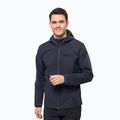 Kurtka softshell męska Jack Wolfskin Bornberg Hoody night blue