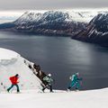 Spodnie skiturowe męskie Jack Wolfskin Alpspitze blue pacific 6