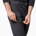 Spodnie softshell męskie Jack Wolfskin Holdsteig black 4
