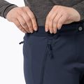 Spodnie softshell damskie Jack Wolfskin Geigelstein Slim night blue 5