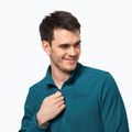 Bluza trekkingowa męska Jack Wolfskin Taunus HZ blue coral 3