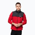 Bluza trekkingowa męska Jack Wolfskin Dna Grizzly FZ adrenaline red