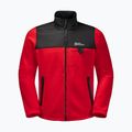 Bluza trekkingowa męska Jack Wolfskin Dna Grizzly FZ adrenaline red 6