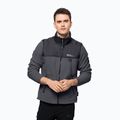 Bluza trekkingowa męska Jack Wolfskin Dna Grizzly FZ ebony