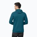 Bluza trekkingowa męska Jack Wolfskin Hydro Grid Hooded FZ blue coral 2