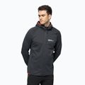 Bluza trekkingowa męska Jack Wolfskin Hydro Grid Hooded FZ phantom