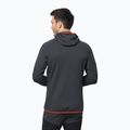 Bluza trekkingowa męska Jack Wolfskin Hydro Grid Hooded FZ phantom 2