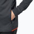 Bluza trekkingowa męska Jack Wolfskin Hydro Grid Hooded FZ phantom 5