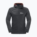 Bluza trekkingowa męska Jack Wolfskin Hydro Grid Hooded FZ phantom 6