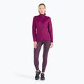 Bluza trekkingowa damska Jack Wolfskin Peak Grid Fleece wild berry 2