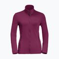Bluza trekkingowa damska Jack Wolfskin Peak Grid Fleece wild berry 8