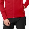 Bluza trekkingowa męska Jack Wolfskin Baiselberg Hooded FZ adrenaline red 4