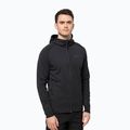 Bluza trekkingowa męska Jack Wolfskin Baiselberg Hooded FZ black