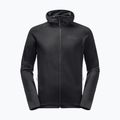 Bluza trekkingowa męska Jack Wolfskin Baiselberg Hooded FZ black 5