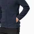 Bluza trekkingowa męska Jack Wolfskin Beilstein FZ night blue 4
