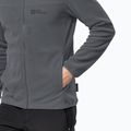 Bluza trekkingowa męska Jack Wolfskin Beilstein FZ ebony 3