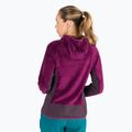 Bluza trekkingowa damska Jack Wolfskin Rotwand Hooded FZ wild berry 4