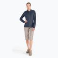 Bluza trekkingowa damska Jack Wolfskin Baiselberg Hooded FZ graphite 2