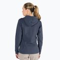 Bluza trekkingowa damska Jack Wolfskin Baiselberg Hooded FZ graphite 4