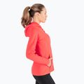 Bluza trekkingowa damska Jack Wolfskin Baiselberg Hooded FZ hot coral 3