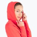 Bluza trekkingowa damska Jack Wolfskin Baiselberg Hooded FZ hot coral 5
