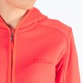 Bluza trekkingowa damska Jack Wolfskin Baiselberg Hooded FZ hot coral 6