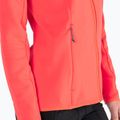 Bluza trekkingowa damska Jack Wolfskin Baiselberg Hooded FZ hot coral 7