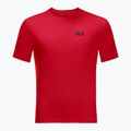 Koszulka trekkingowa męska Jack Wolfskin Tech adrenaline red 3