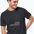 Koszulka trekkingowa męska Jack Wolfskin Hiking Graphic ebony 3