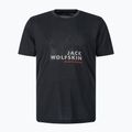 Koszulka trekkingowa męska Jack Wolfskin Hiking Graphic ebony 4