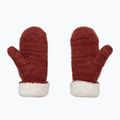 Rękawice zimowe damskie Jack Wolfskin Highloft Knit autumn red 3