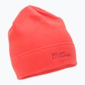 Czapka zimowa Jack Wolfskin Real Stuff hot coral