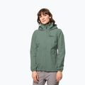 Kurtka przeciwdeszczowa damska Jack Wolfskin Stormy Point 2L picnic green