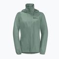 Kurtka przeciwdeszczowa damska Jack Wolfskin Stormy Point 2L picnic green 10
