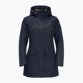 Płaszcz przeciwdeszczowy damski Jack Wolfskin Cape York Paradise night blue 6