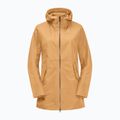 Płaszcz przeciwdeszczowy damski Jack Wolfskin Dakar Parka honey yellow 5