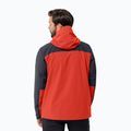 Kurtka przeciwdeszczowa męska Jack Wolfskin Go Hike strong red 2