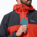 Kurtka przeciwdeszczowa męska Jack Wolfskin Go Hike strong red 3