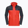 Kurtka przeciwdeszczowa męska Jack Wolfskin Go Hike strong red 7