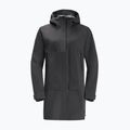 Płaszcz przeciwdeszczowy damski Jack Wolfskin Goldgewann Parka phantom 6