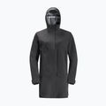 Płaszcz przeciwdeszczowy damski Jack Wolfskin Goldgewann Parka phantom 7