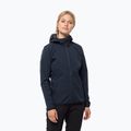 Kurtka softshell damska Jack Wolfskin Bornberg Hoody night blue