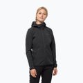 Kurtka softshell damska Jack Wolfskin Bornberg Hoody black